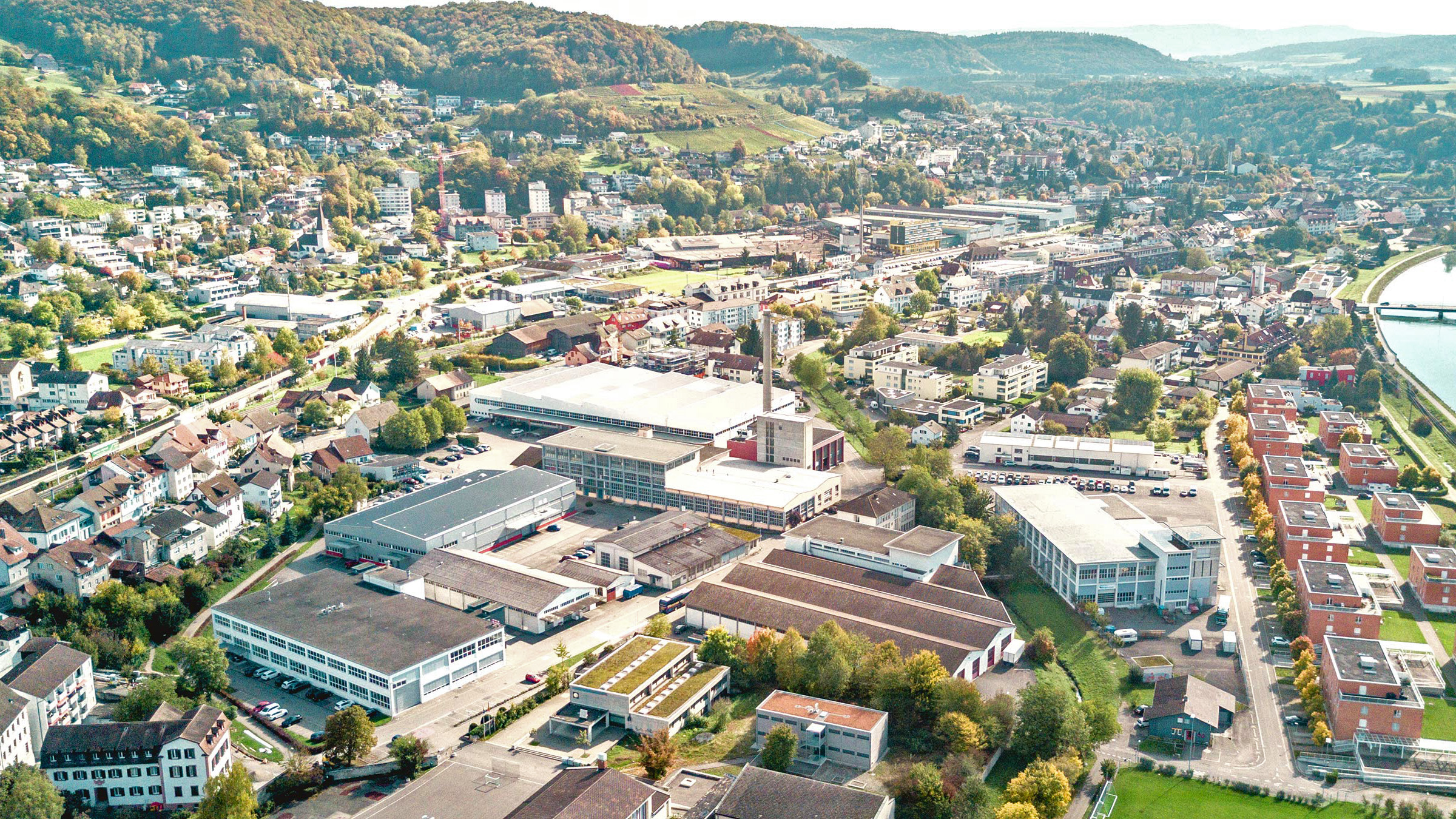 Klingnau Drohnenaufnahme Neu