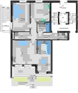 Bild Grundriss Haustyp2 EG Rechts Bild Grundriss Haustyp2 EG Rechts