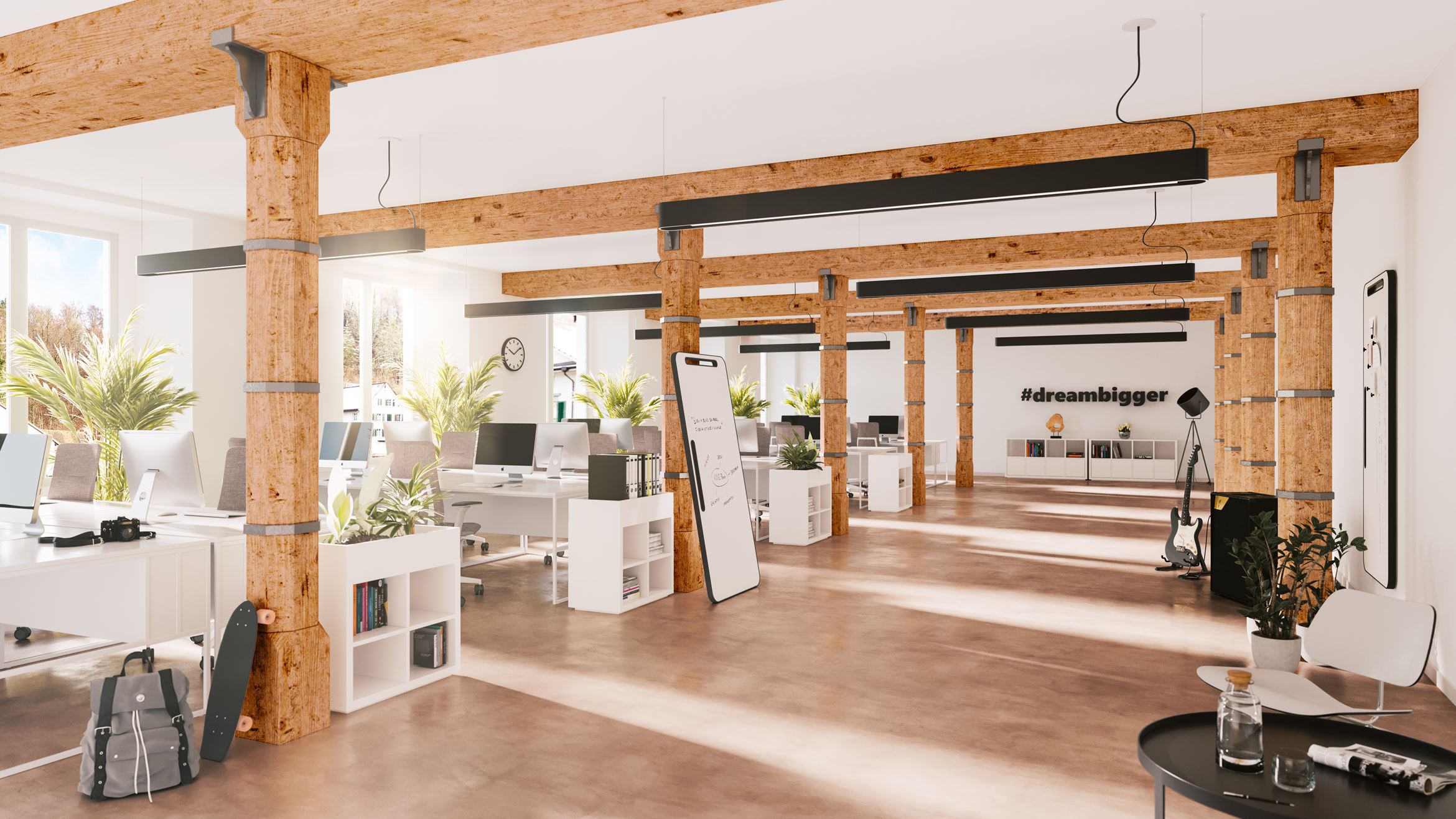 Visualisierung Büro 1. OG Visualisierung Büro 1. OG