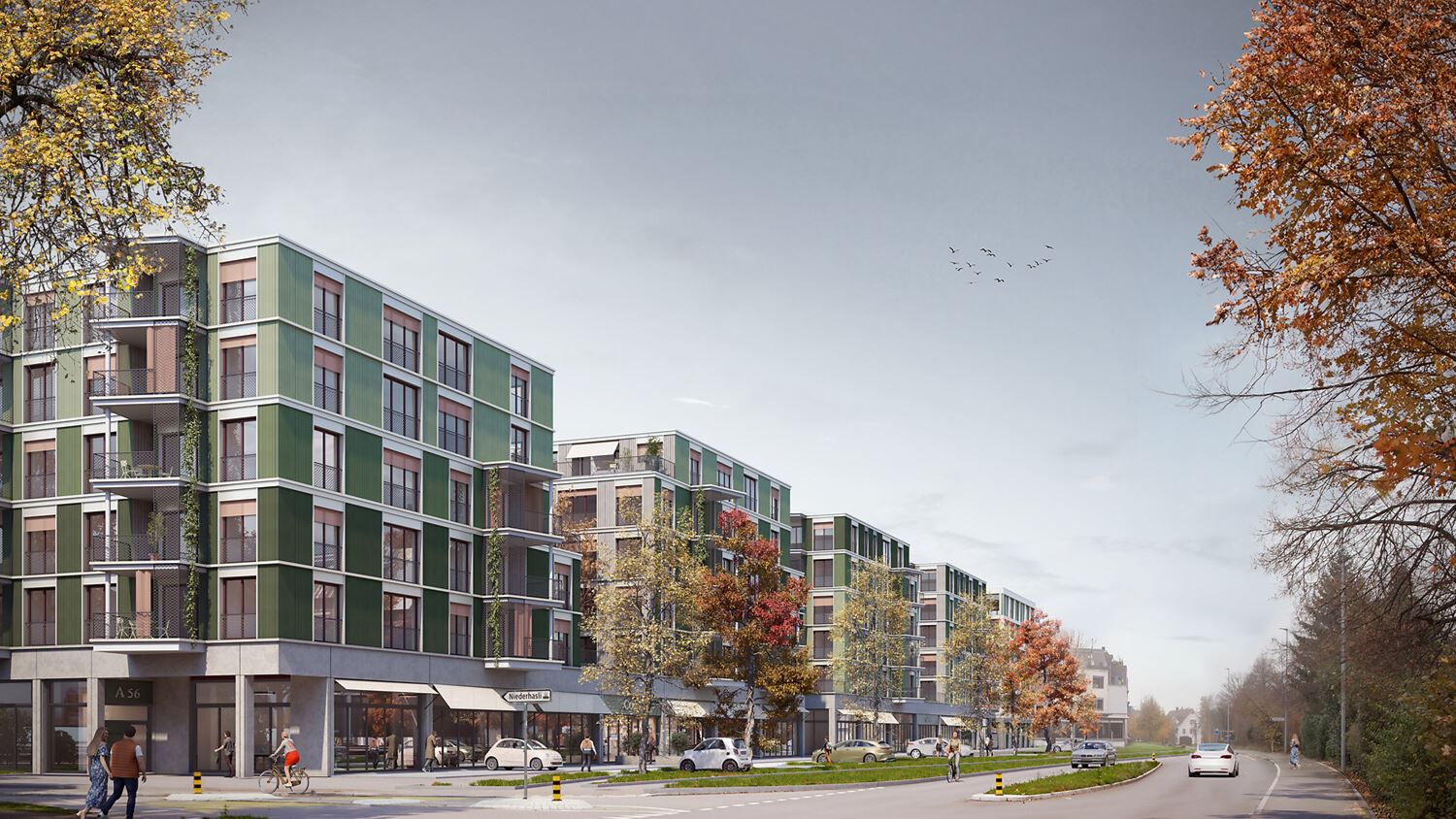 Studienauftrag Ersatzneubau Mandach Visualisierung Studienauftrag Ersatzneubau Mandach Visualisierung
