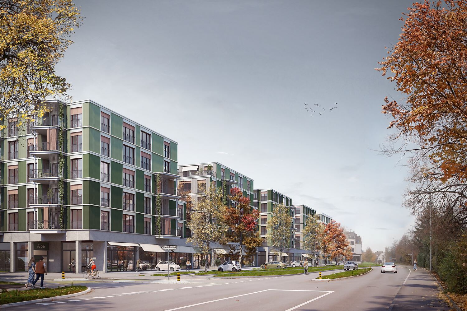 Studienauftrag Ersatzneubau Mandach Visualisierung Studienauftrag Ersatzneubau Mandach Visualisierung