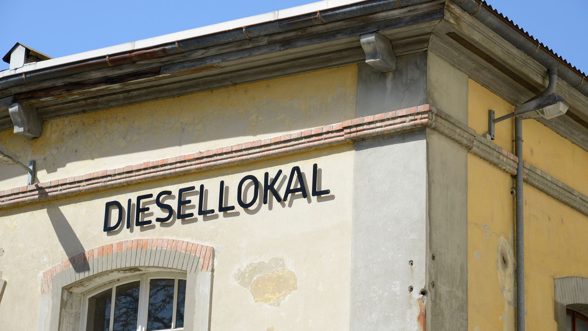 Windisch Kunzareal Diesellokal Beschriftung Windisch Kunzareal Diesellokal Beschriftung