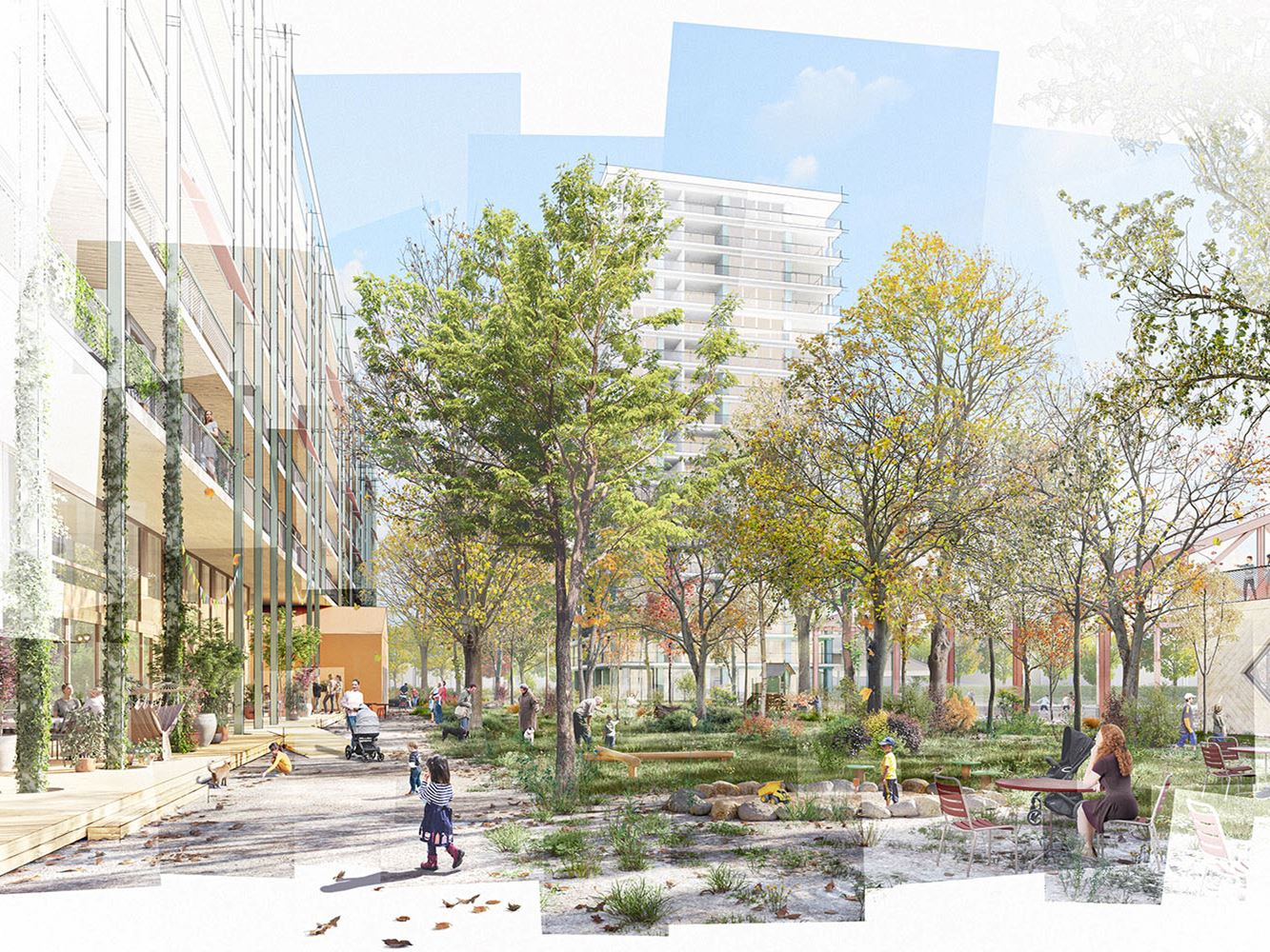 Wohnen und Naherholung mit Blick ins Grüne Wohnen und Naherholung mit Blick ins Grüne