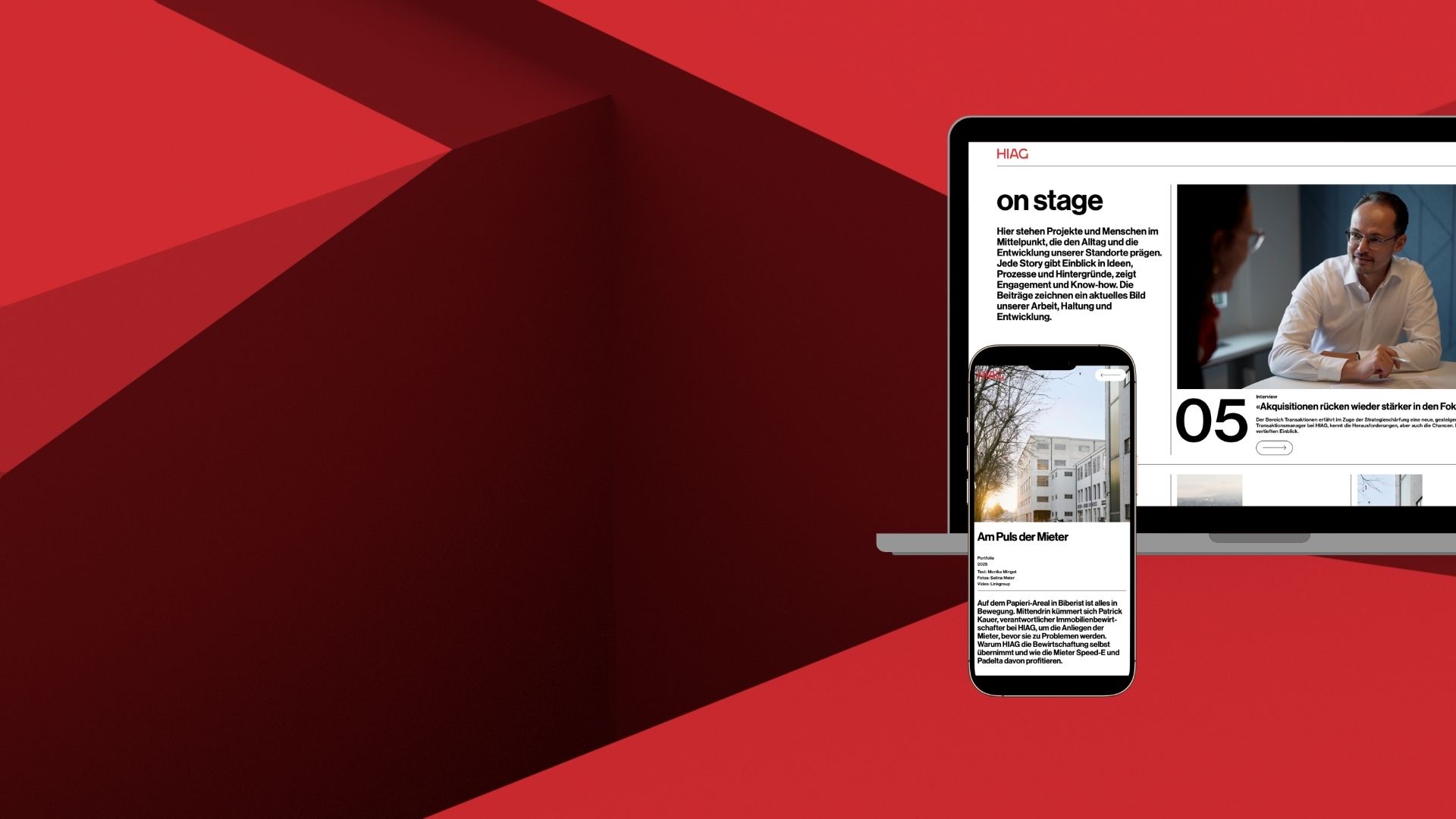 HIAG On Stage Website3