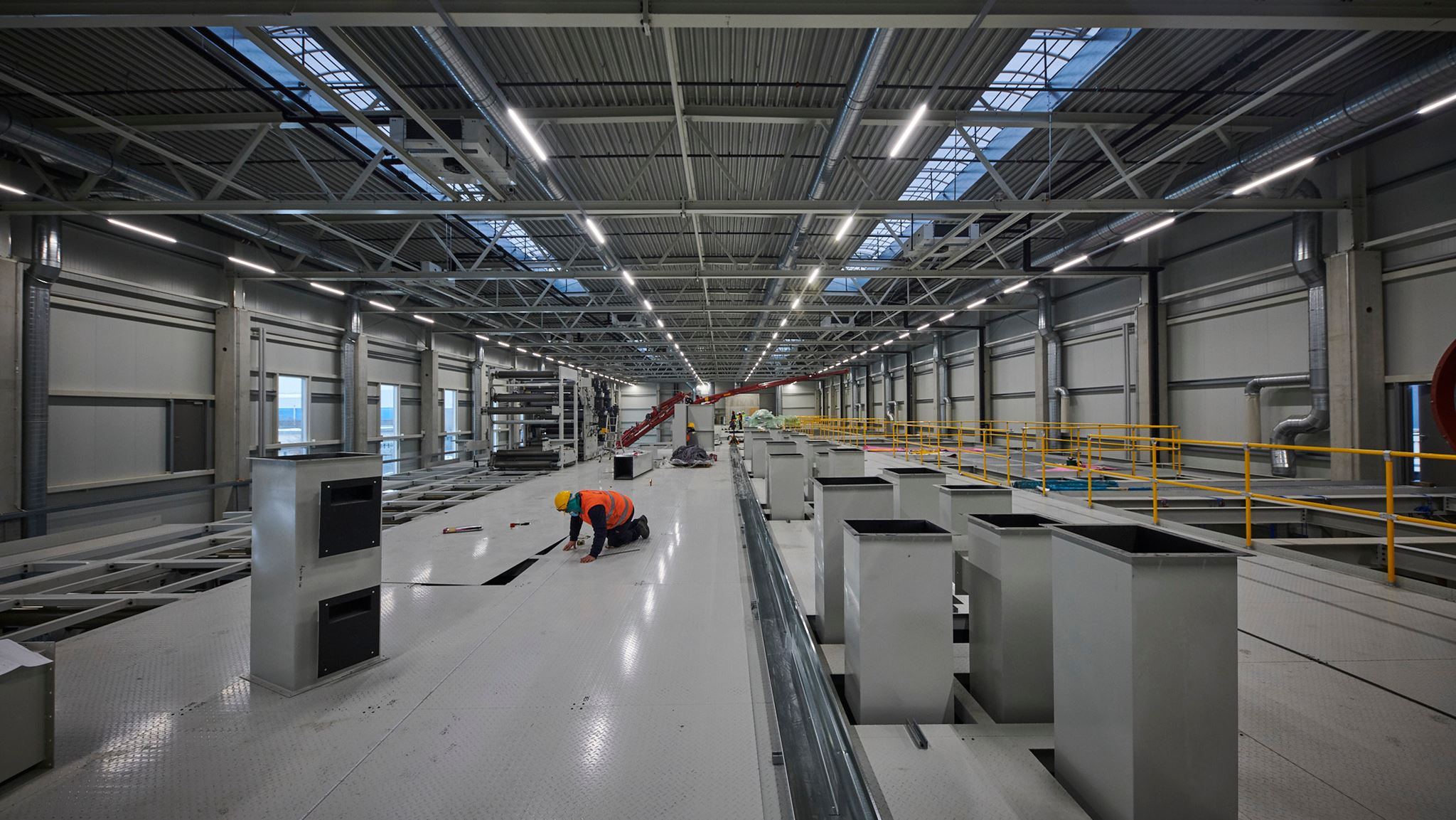 Goldach Innenansicht Neue Halle Amcor Goldach Innenansicht Neue Halle Amcor