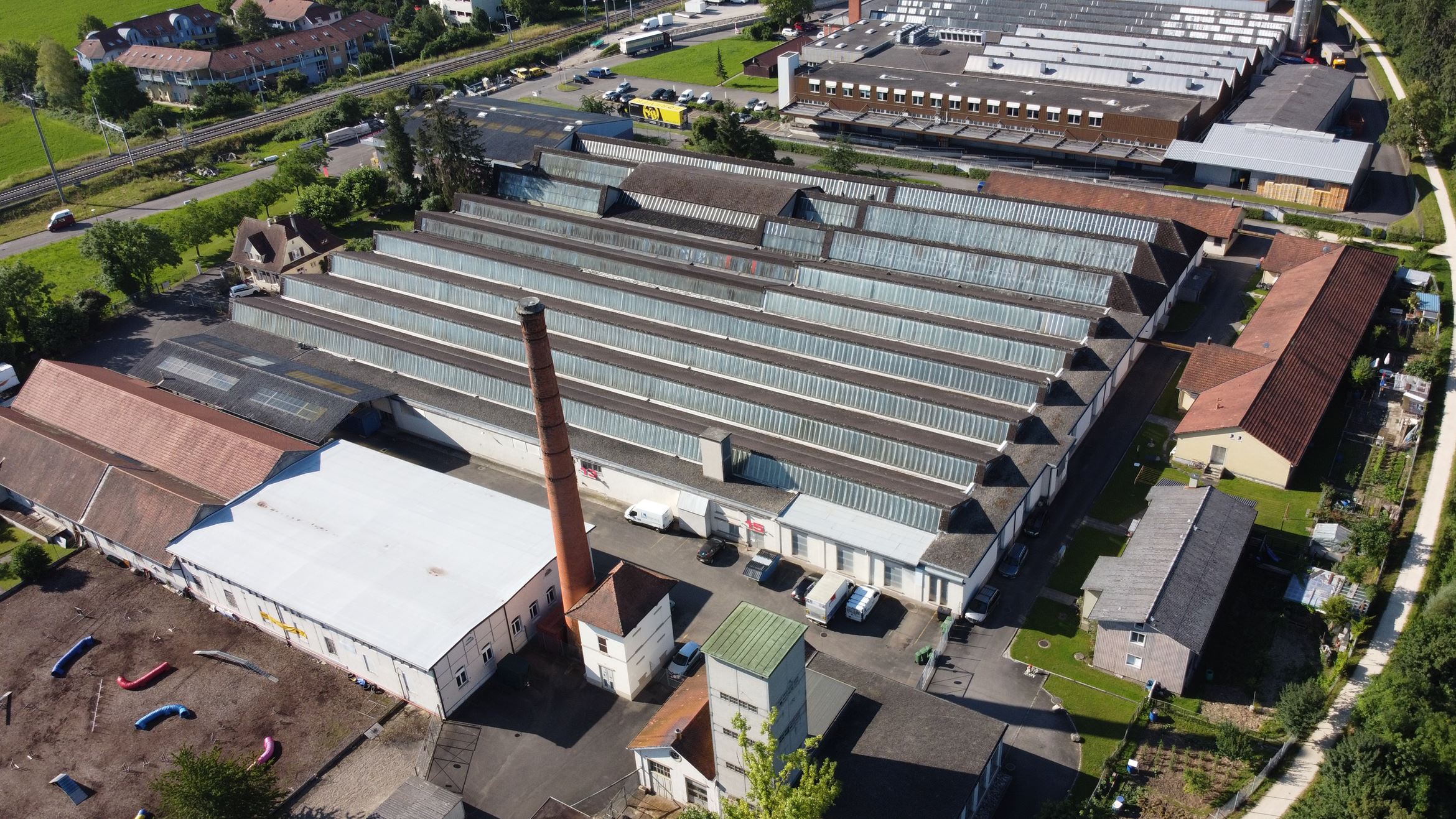 Aesch Luftaufnahme Aesch Luftaufnahme