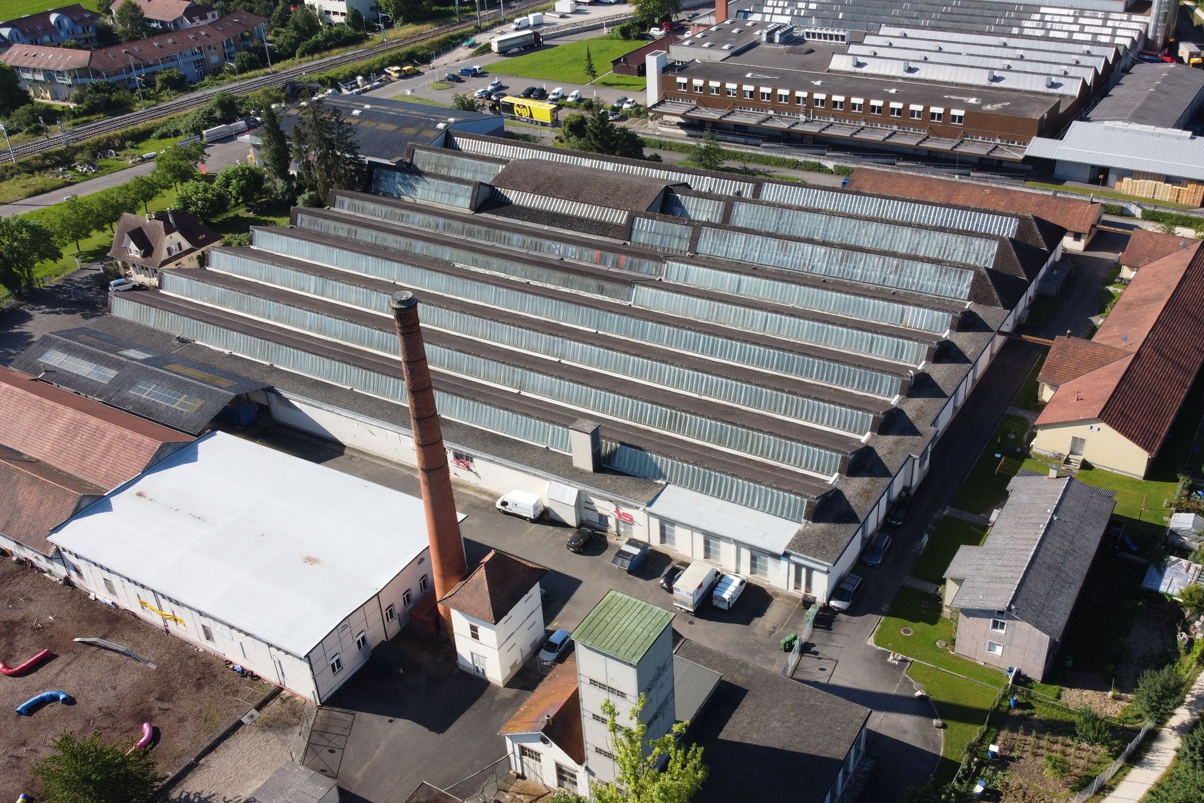 Aesch Luftaufnahme Aesch Luftaufnahme