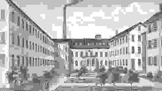 Papieri Biberist Fabrikhof 1865 Papieri Biberist Fabrikhof 1865
