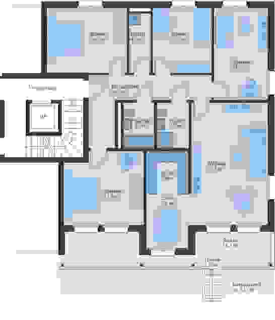Bild Grundriss Haustyp1 EG links Bild Grundriss Haustyp1 EG links