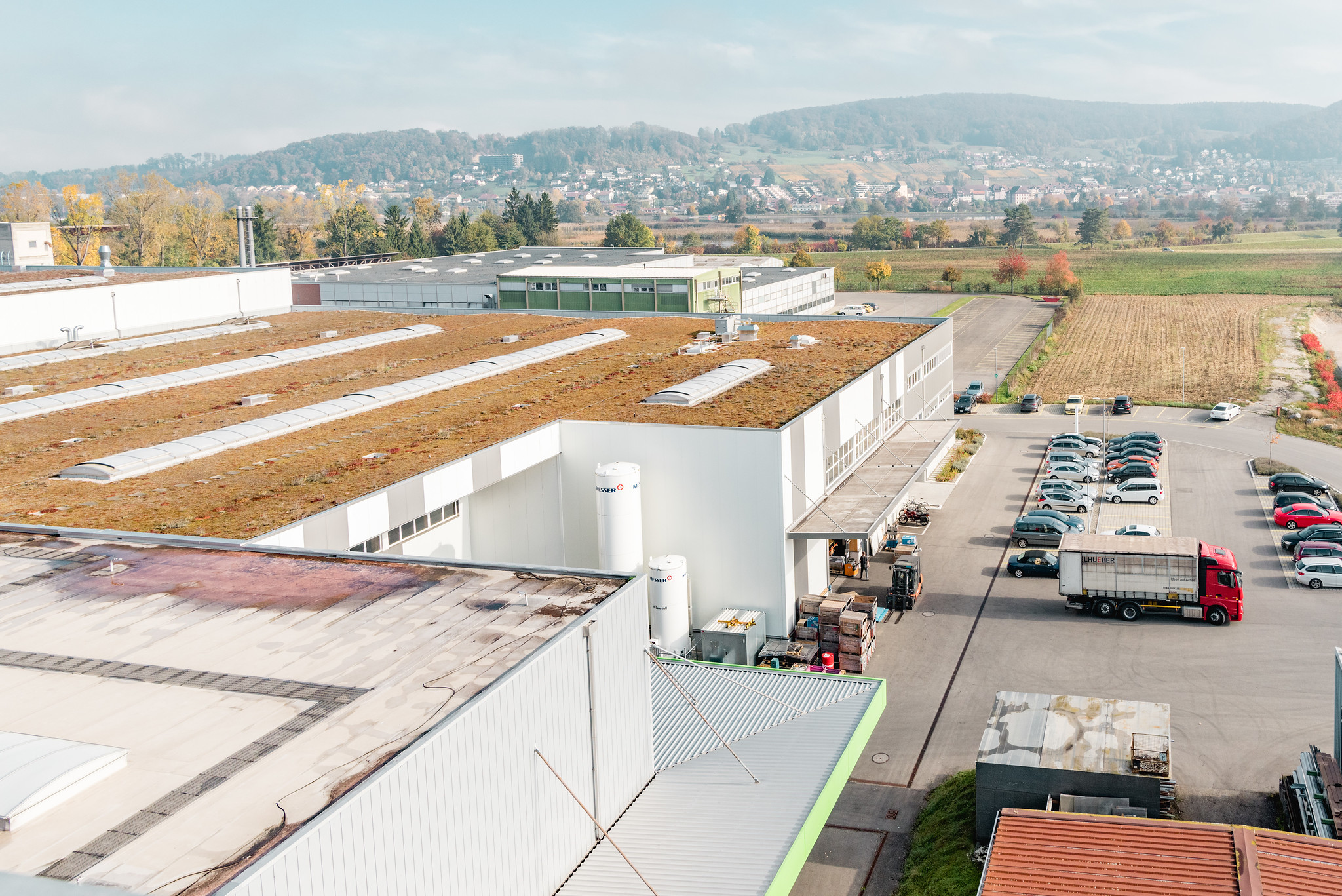 Kleindoettingen HIAG-Areal Luftaufnahme