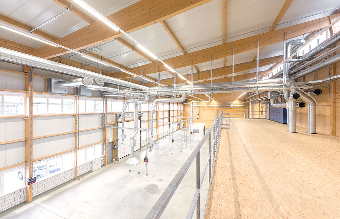 Klingnau Halle Innenaufnahme