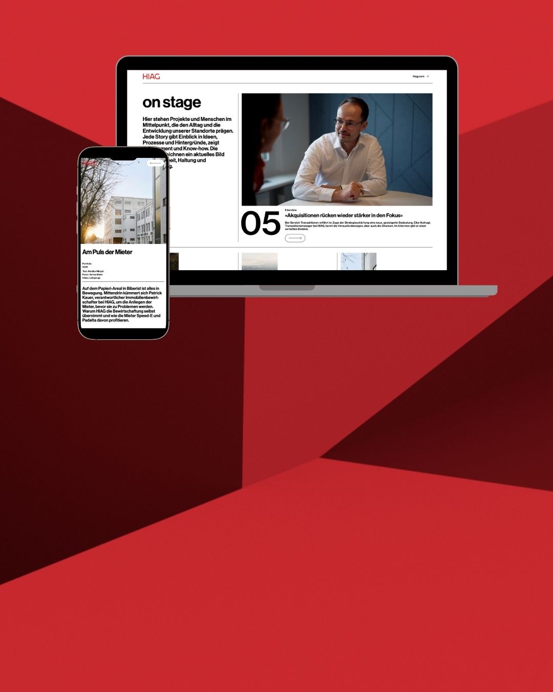 HIAG On Stage Website5