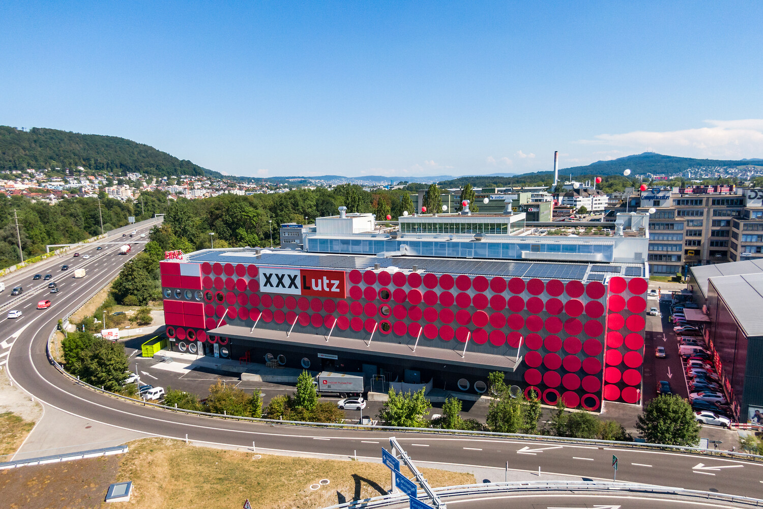 Dietikon Drohnenaufnahme