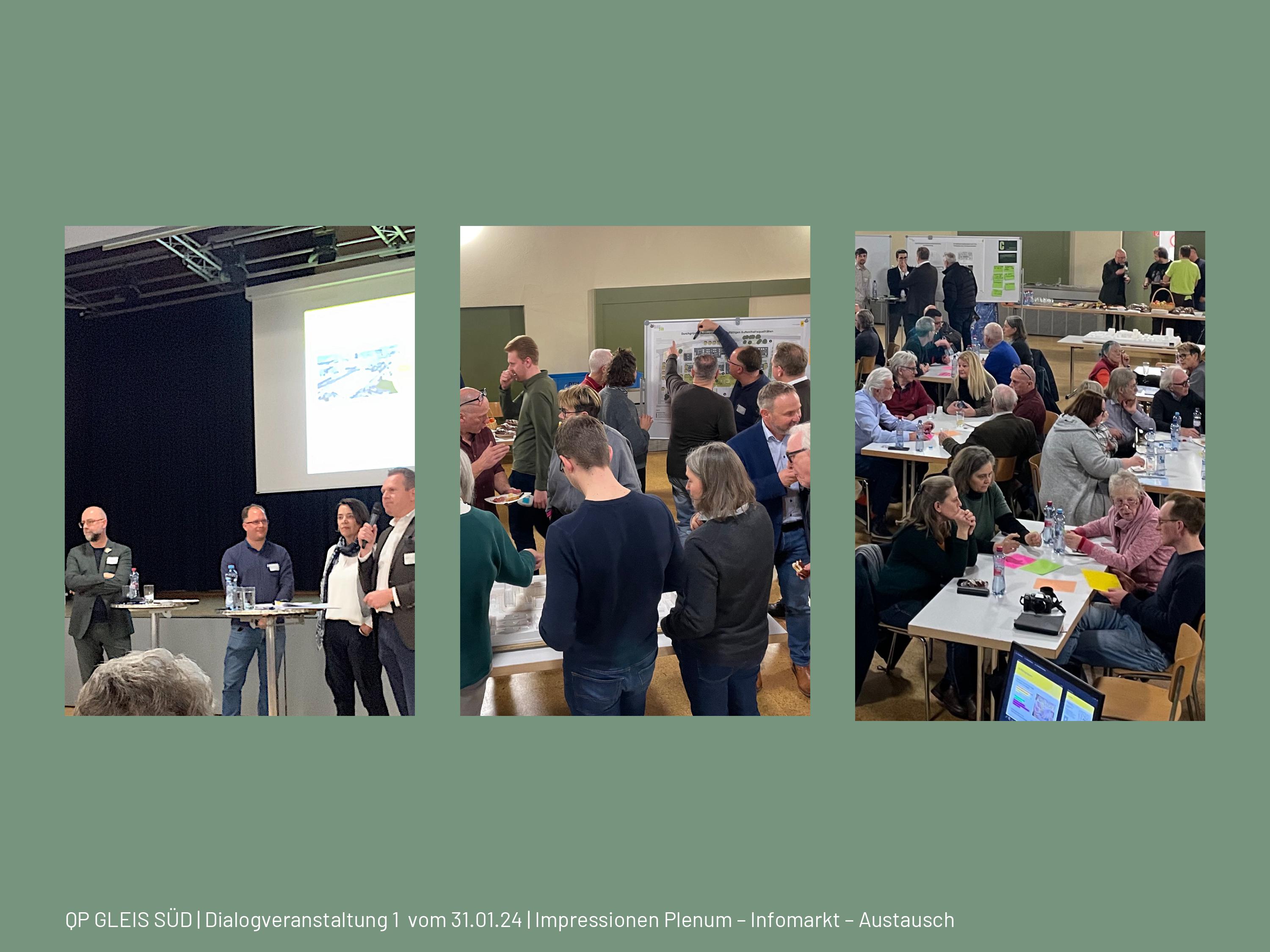 GLEIS SUED QP Dialogveranstaltung Impressionen 1