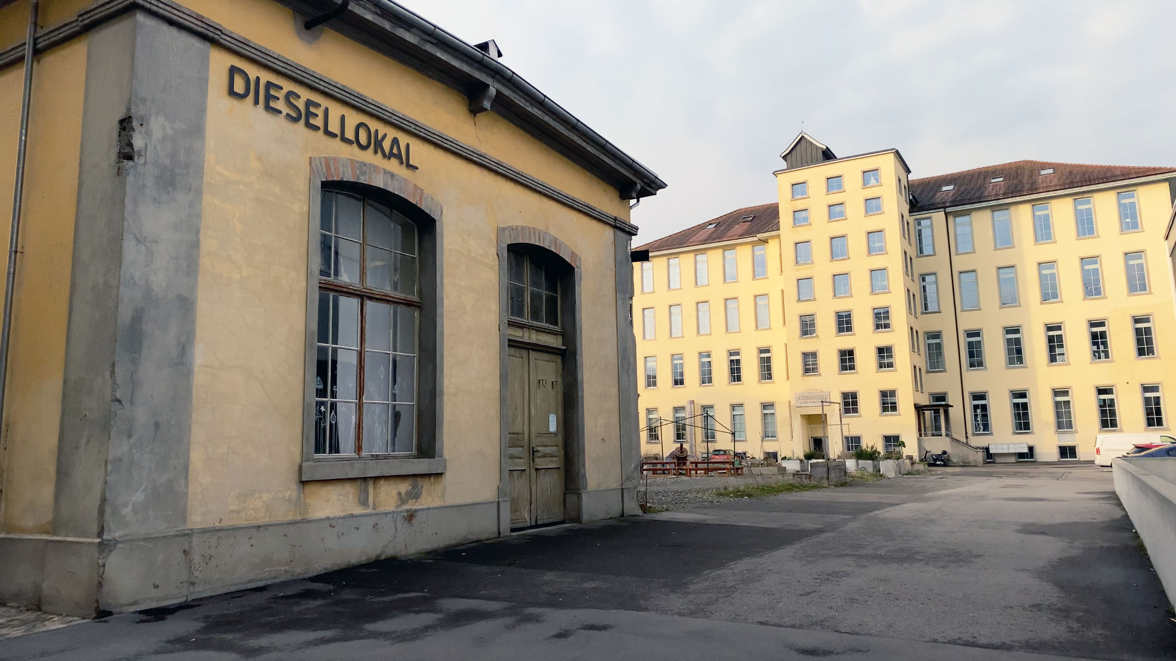 Diesellokal Aussenansicht
